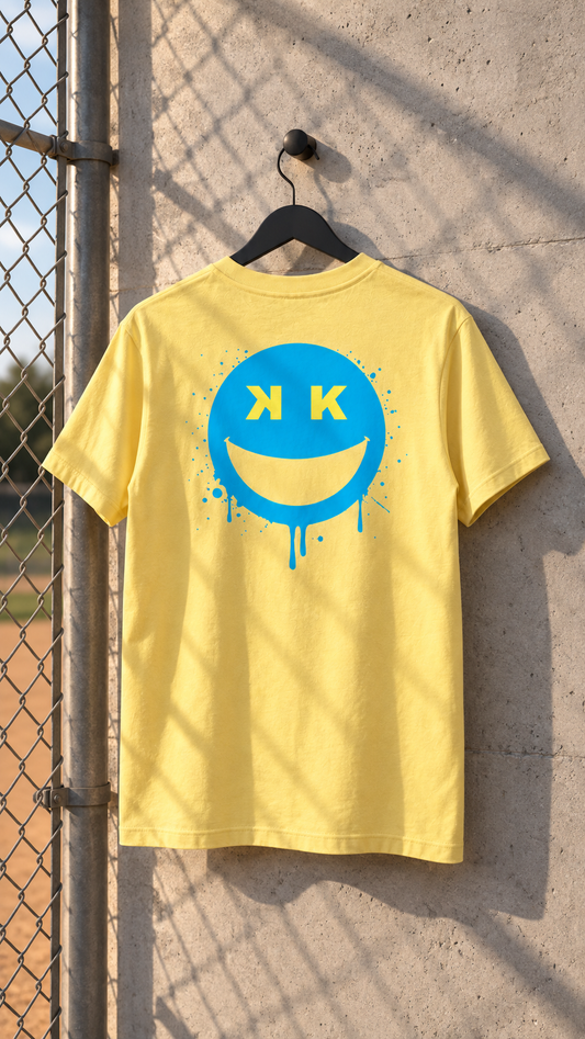 KK Smiley BLUE Tee
