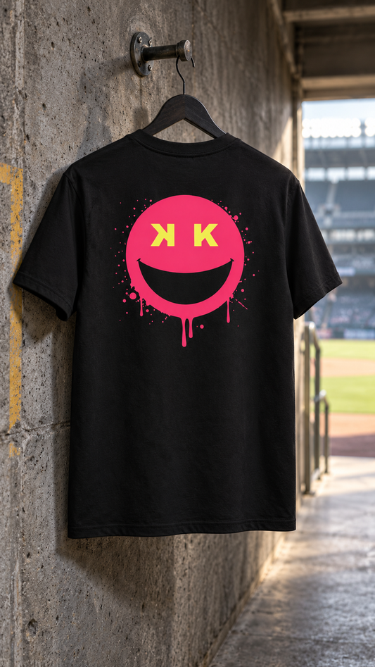 Youth KK Smiley Pink Tee