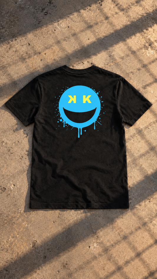 Youth KK Smiley Blue Tee