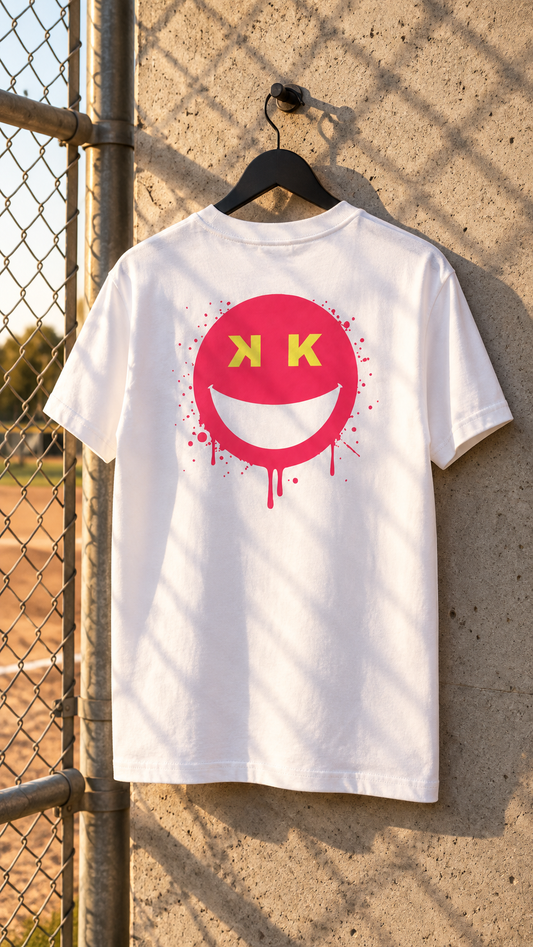 KK Smiley PINK Tee