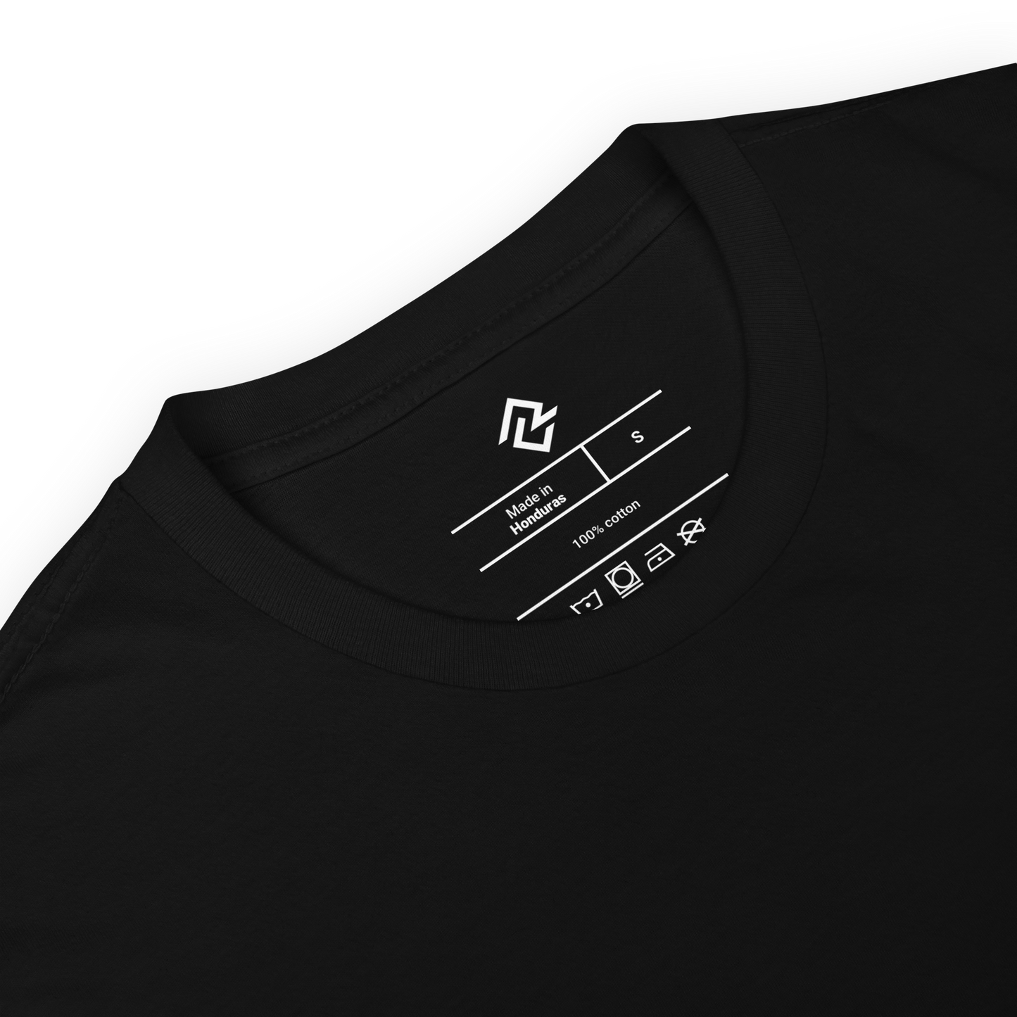 Detail view of the BARRELED premium baseball t-shirt by Rake City.