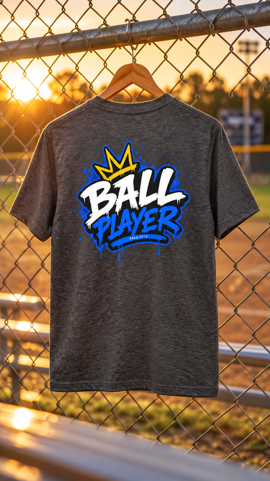 Youth Ballplayer Crown Tee