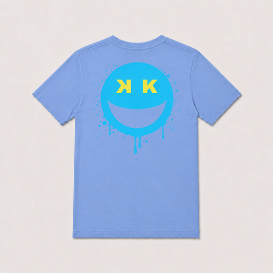 Youth KK Smiley Blue Tee