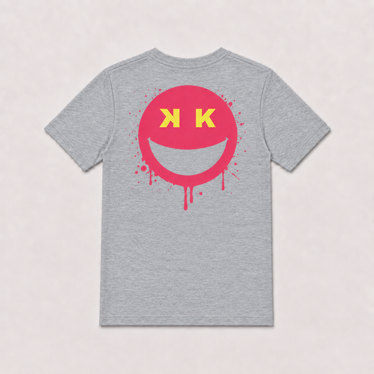 Youth KK Smiley Pink Tee